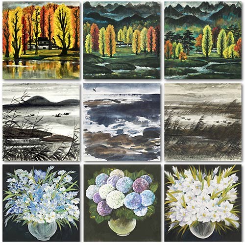 Canvas paintings landscape paintings oil paintings core